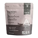 Paromi Bourbon Vanilla Black Tea, Resealable Pouch, 15 Count