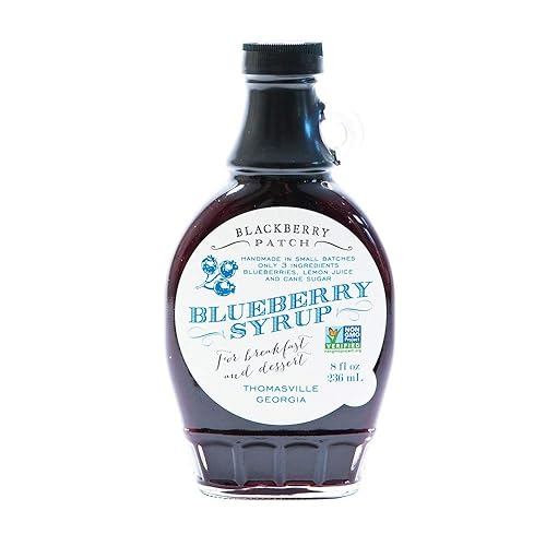 BLACKBERRY PATCH Blueberry Syrup, 8 OZ