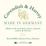 Cavendish & Harvey | Mixed Fruit Hard Candy Drops | 5.3 Ounce Tin