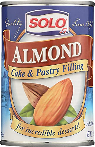 Solo Pie & Pastry Filling, Almond, 12.5 oz