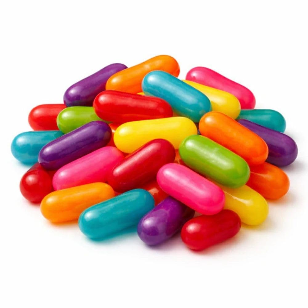 Chewy Fruit Flavored Candy Mega Mix Pieces Bulk Bag - 5 lb (Approx. 1250 pieces)