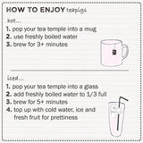 teapigs Organic Matcha Tea Tin, 80 Gram