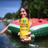 Yerba Madre Organic Yerba Mate, Energy Drink Alternative, Watermelody, 150mg Plant Based Caffeine, Smooth Energy & Focus, No Jitters or Crash, 15.5 Oz