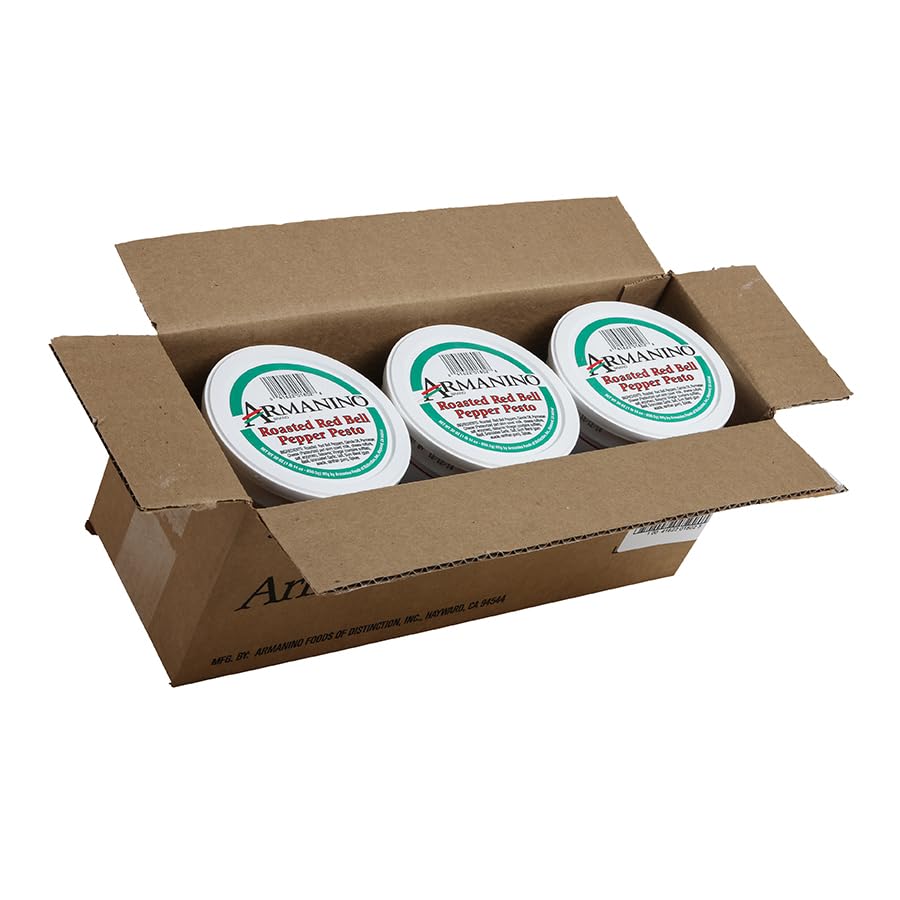 Armanino Roasted Red Bell Pepper Pesto, 30 Ounce -- 3 per case.