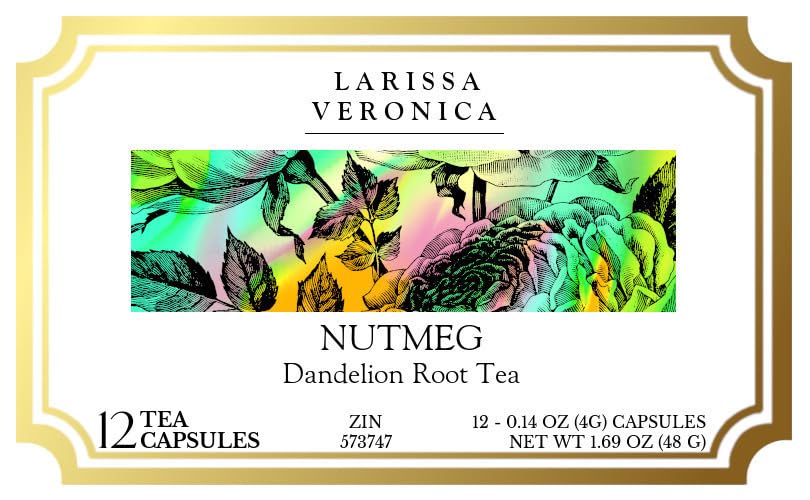 Nutmeg Dandelion Root Tea (Single Serve K-Cup Pods) (12 pods, ZIN: 573747) - 3 Pack