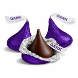 Individually Wrapped Purple Foil Dark Chocolate Candy Drops Bulk Bag 5 Lbs