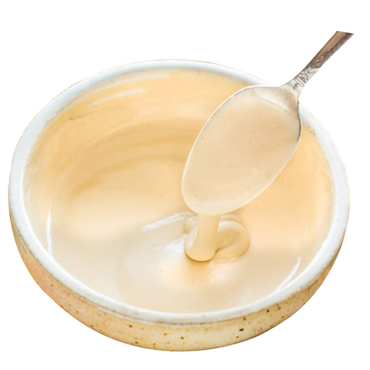 TAZAH Tahini Paste for Hummus Baba Ganoush 16oz - 1lb Natural Stone Ground Lebanese Sesame Paste Vegan Cholesterol-Free No Preservatives Perfect