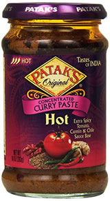 Pataks Curry Paste Extra Hot (10 oz)