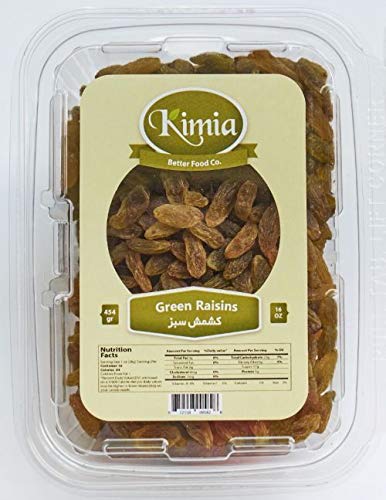 Green Raisins (Keshmesh Sabz Kashmar)