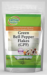 Green Bell Pepper Flakes (GPF) (8 oz, ZIN: 526033) - 3 Pack