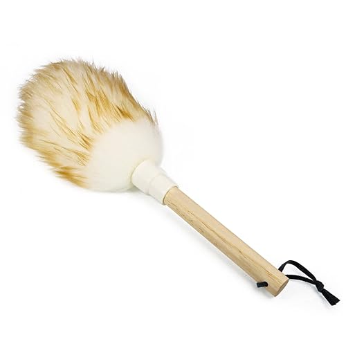 Wool Lambswool Soft Cleaning Brush Duster for Dust Removal,Premium Quality for Delicate Surfaces,Multi-Purpose,Ideal for Musical