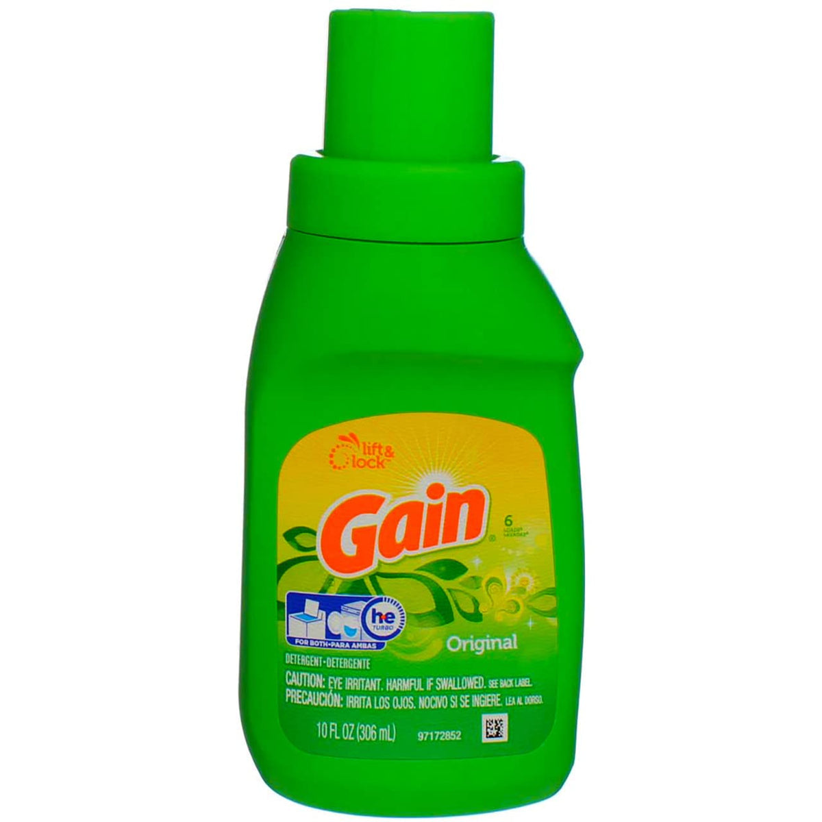Gain, Original Laundry Detergent, Two 10 oz. Bottles