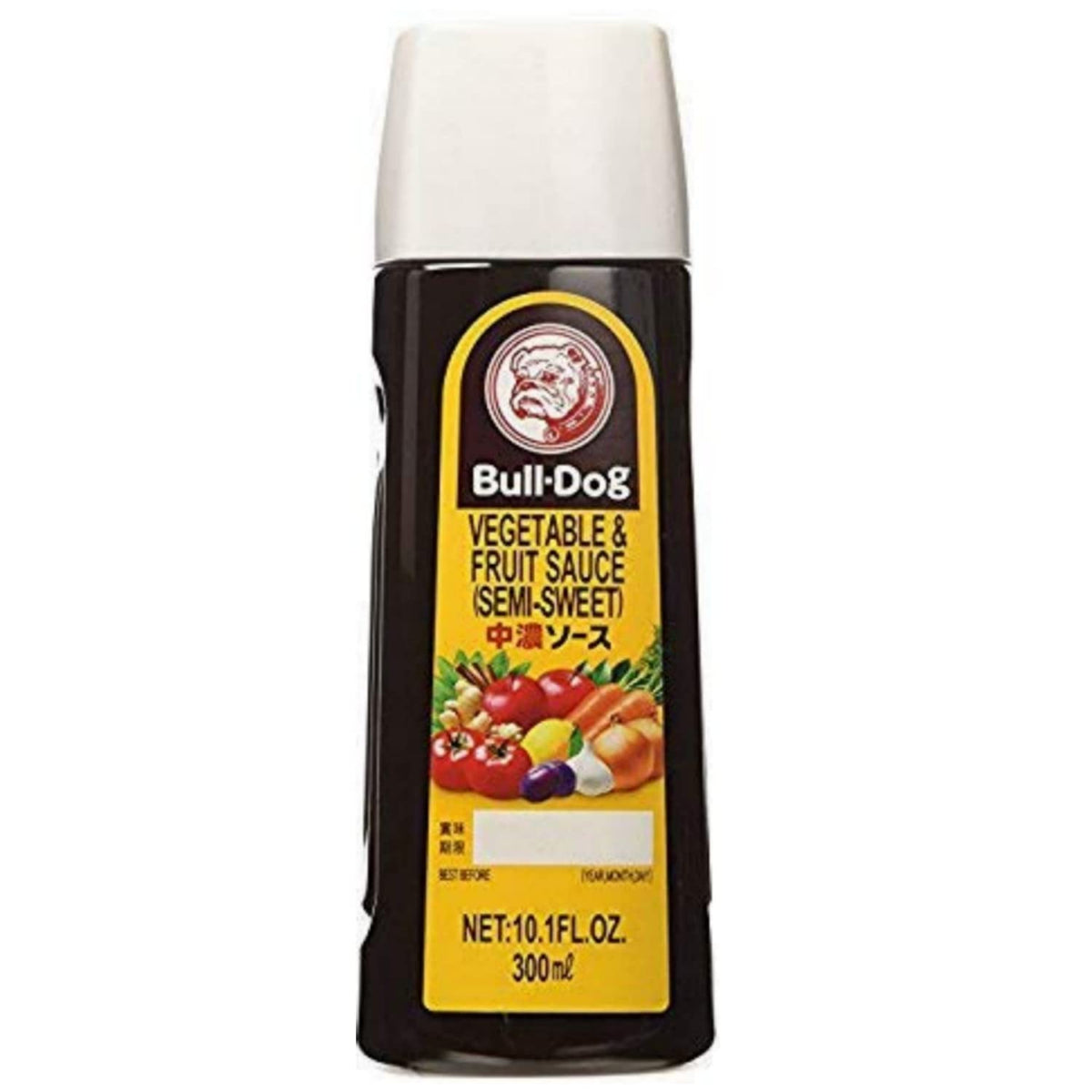 Bull-Dog Sauce, 10.1 Fl Oz Each, Assort 3 kinds (Tonkatsu, Worcestershire, Semi-Sweeet) (Semi-Sweeet (Pack of 3))