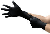 Ansell MICROFLEX MidKnight MK-296 Exam Standard Gloves - Size M, Black (Case of 1000)