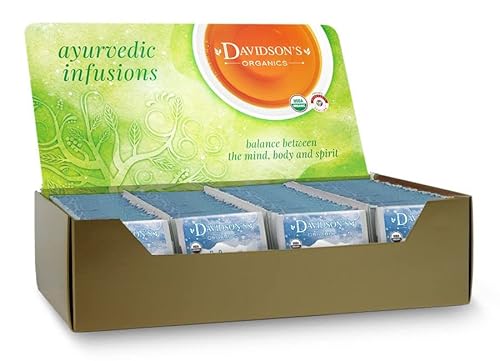Davidson's Organics, Ayurvedic Infusions, De-Congest, 100-count Individually Wrapped Tea Bags
