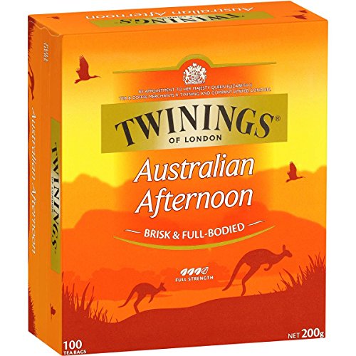 Twinings of London Australian Afternoon Tea - 100 Tea Bags - Full Bodied Black Tea Designed for Australia