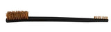 SE 7" Double Ended Copper Bristle Cleaning Brush - 7617CB