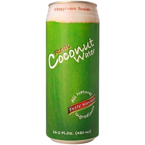 Taste Nirvana Real Coconut Water, 16.2-Ounce (Pack of 12) ( Value Bulk Multi-pack)