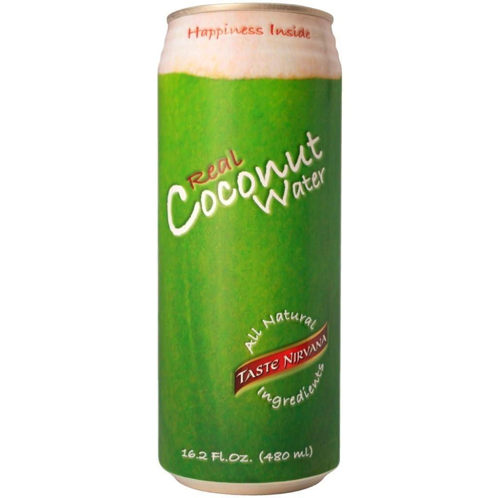 Taste Nirvana Real Coconut Water, 16.2-Ounce (Pack of 12) ( Value Bulk Multi-pack)