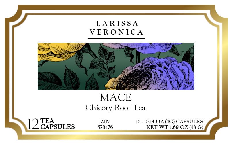 Mace Chicory Root Tea (Single Serve K-Cup Pods) (12 pods, ZIN: 573476) - 2 Pack
