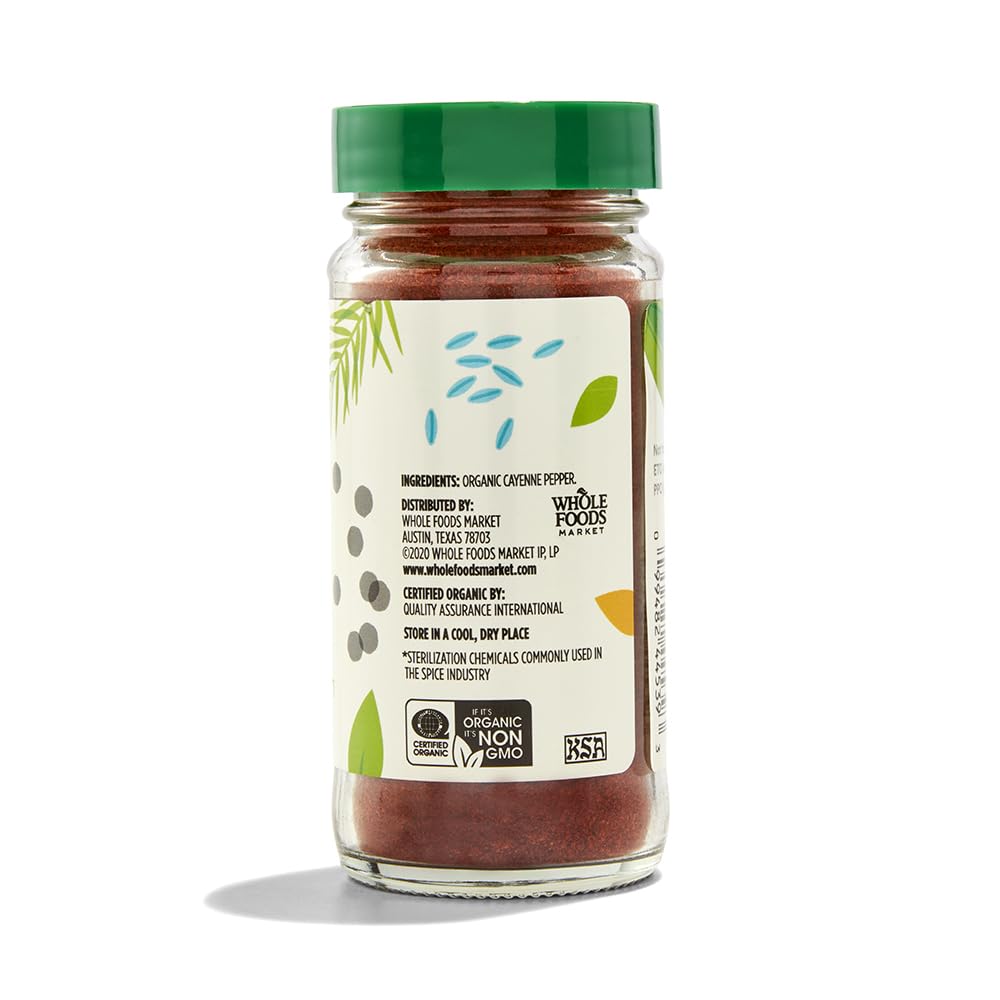365 by Whole Foods Market, Organic Cayenne Pepper, 1.69 Ounce