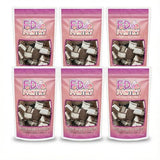 Freeze Dried Ice Cream Sandwich Bites - Vanilla - Crunchy & Sweet Snack 2.5oz Freeze-Dried Space Ice-Cream Pack Dehydrated Resealable Gift Bag - 6