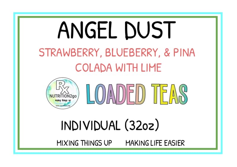 RxNutrition 2go Loaded Energy Tea (Single, Angel Dust)