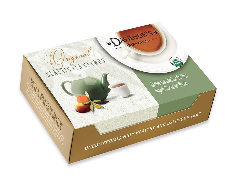 Davidson's Organics, Earl Grey, 100-count Individually Wrapped Tea Bags