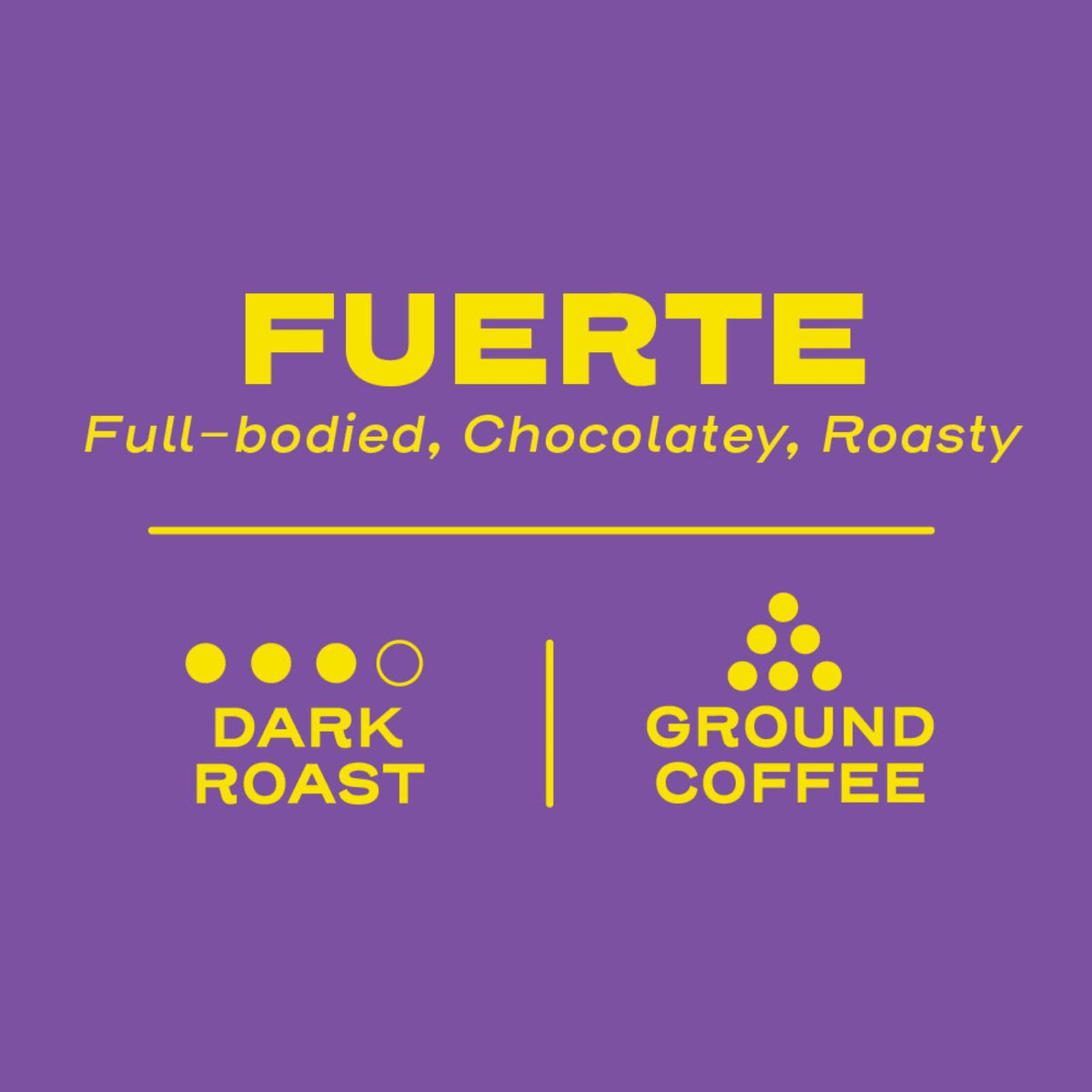 Sello Rojo Fuerte Dark Roast Ground Coffee, 10 oz