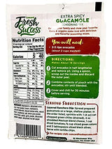 Concord Farms Extra Spicy Guacamole Mix, 1.2-ounce Pouches (VALUE Pack of 18 Pouches)