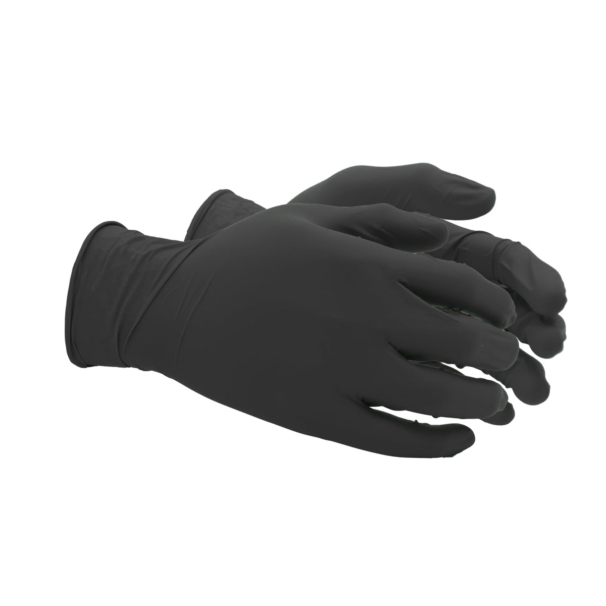 SHOWA 7700PFT Sustainable EBT Latex-Free, Powder-Free, Accelerator-Free, Nitrile Disposable Single Use Safety Gloves, 4 Mil, 9.5" Length, Medium (1