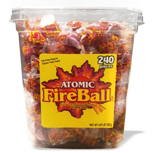 Atomic Fireballs Jar, 4.05 Pound