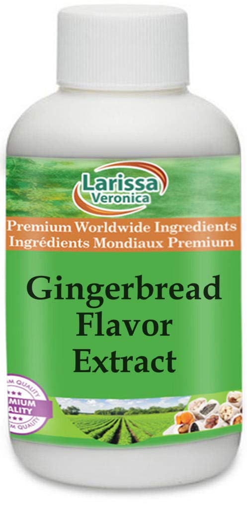 Gingerbread Flavor Extract (8 oz, ZIN: 529211) - 2 Pack