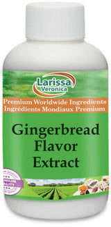 Gingerbread Flavor Extract (8 oz, ZIN: 529211) - 3 Pack