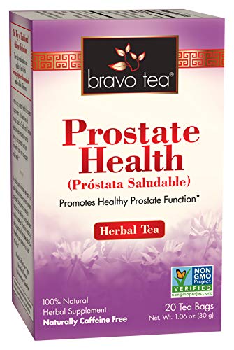 Bravo Tea Prostate Health Caffeine Free 20 Tea Bags