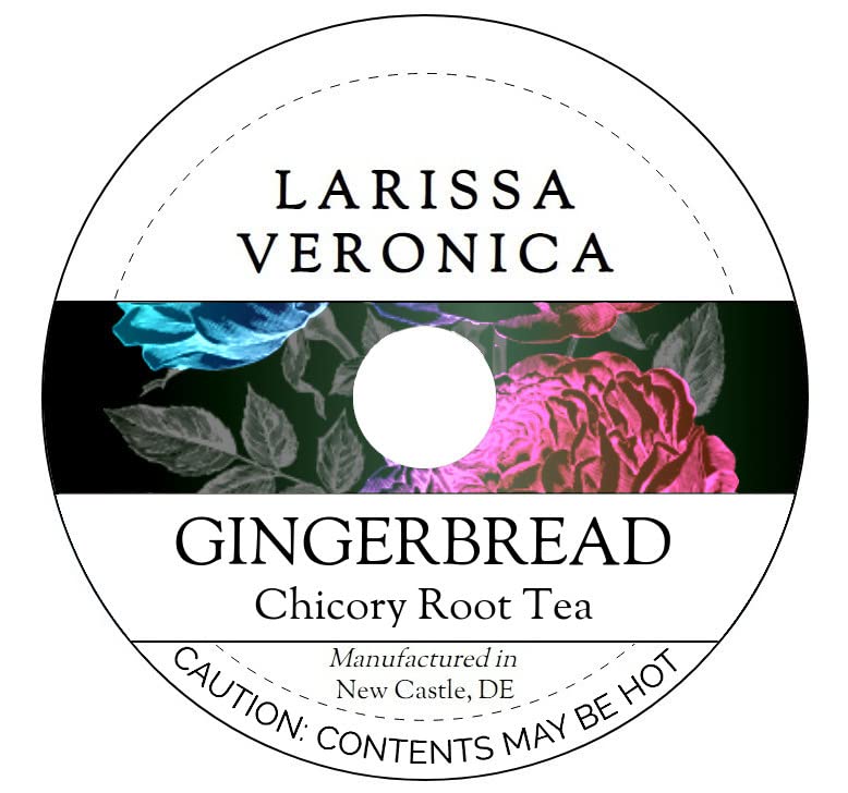 Gingerbread Chicory Root Tea (Single Serve K-Cup Pods) (12 pods, ZIN: 572836) - 2 Pack