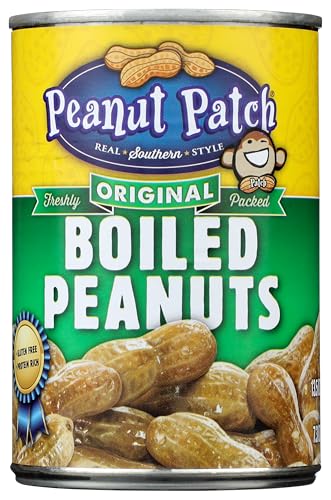 Peanut Patch Margaret Holmes Green Boiled Peanuts, (13.5oz cans)