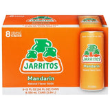 Jarritos, Mexi Cans Mandarin Soda, 12 Fl Oz, 8 Pack