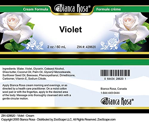Bianca Rosa Violet - Cream (2 oz, ZIN: 428620) - 2 Pack