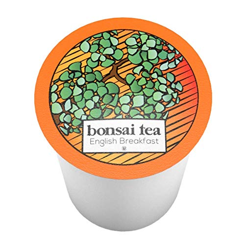 Bonsai Tea Co. English Breakfast, Compatible with K Cup Brewers Including 2.0, 40 Count