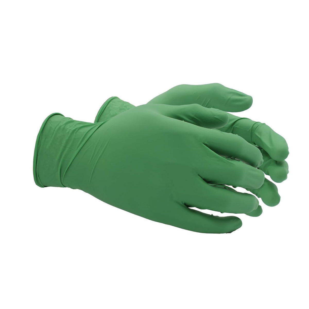 SHOWA 7705PFT Sustainable EBT Latex-Free, Powder-Free, Accelerator-Free, Nitrile Disposable Single Use Safety Gloves, 4 Mil, 9.5" Length, Medium (1