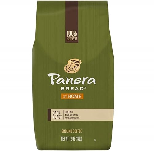 Panera Bread Ground Coffee, Dark Roast, 12 Ounce