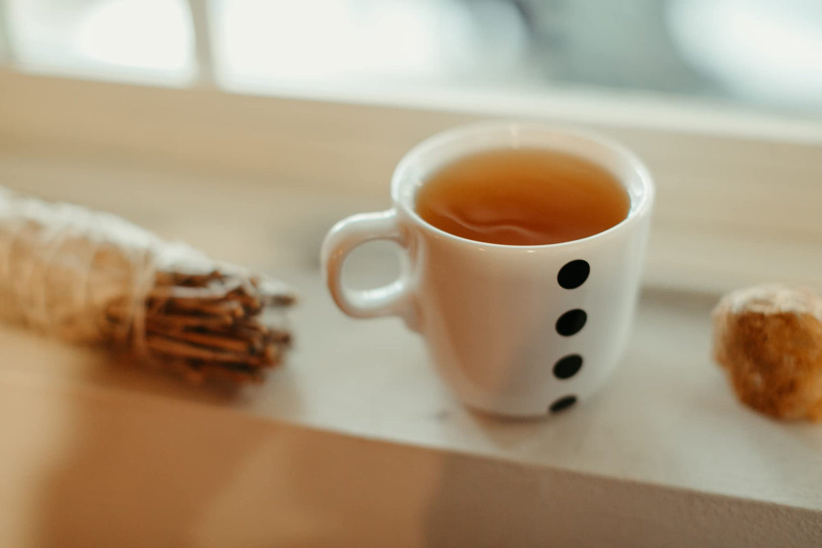 1 oz Light Roast Yaupon Tea (loose leaf) - Lost Pines Yaupon Tea - Sustainably wild harvested yaupon, the only caffeinated plant native to North