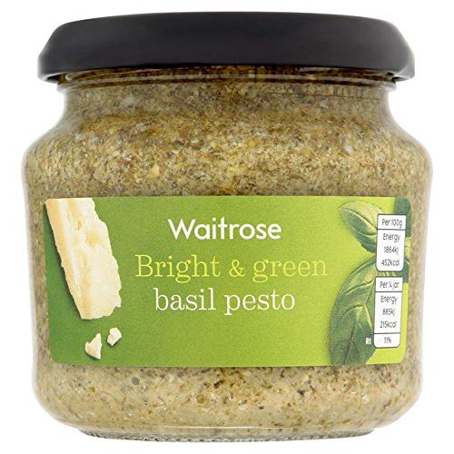 Green Basil Pesto Waitrose 190g - Pack of 6