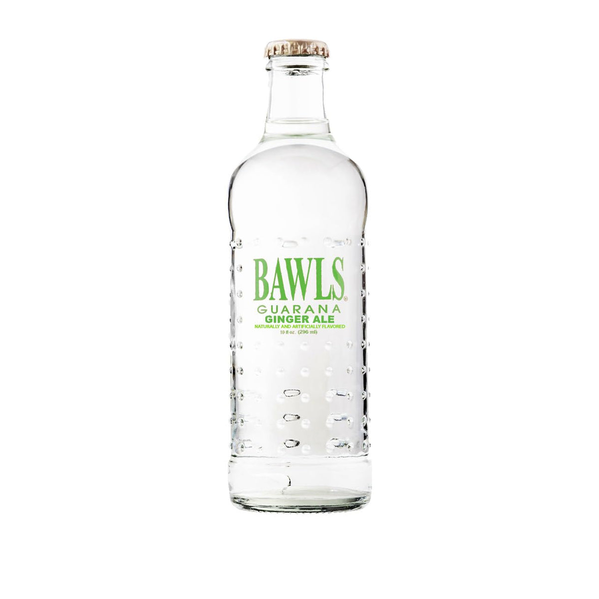 BAWLS Ginger Ale 10oz - 12 pack