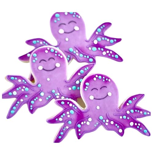 1 Dz. Whimsical Octopus Cookies
