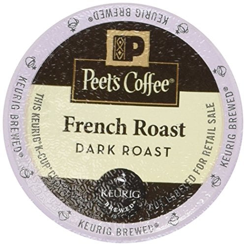 Peet's Coffee French Roast Single Cup Coffee for Keurig K-Cup