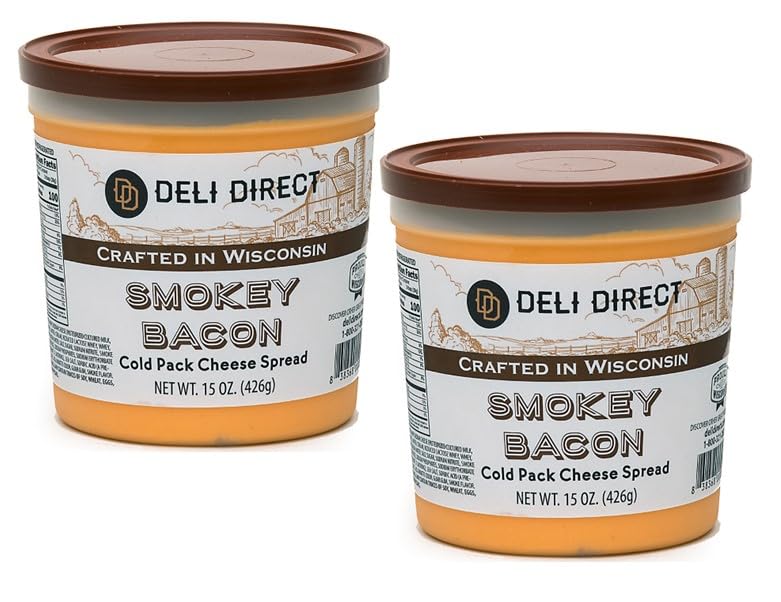 Wisconsin Cheese Spread for Crackers, Pretzels, Sandwiches, or Vegetables, Spreadable Cheese, Great for Charcuteries, 2 Pack,15 oz Each, Refrigerated