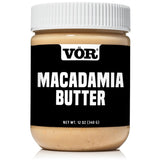 Vör Macadamia Nut Butter (12oz) | Single Ingredient | Vegan, Paleo and Keto-Friendly, Gluten-Free