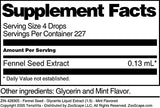 Fennel Seed - Glycerite Liquid Extract (1:5) - Mint Flavored (1 fl oz, ZIN: 428305) - 2 Pack